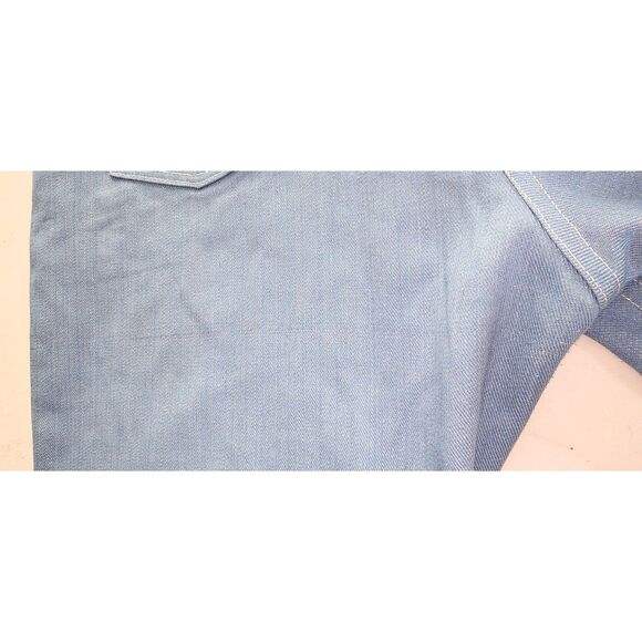 Vintage 70's Wrangler Men's Light Blue Denim Jeans Size 38 x 30 - Picture 6 of 10